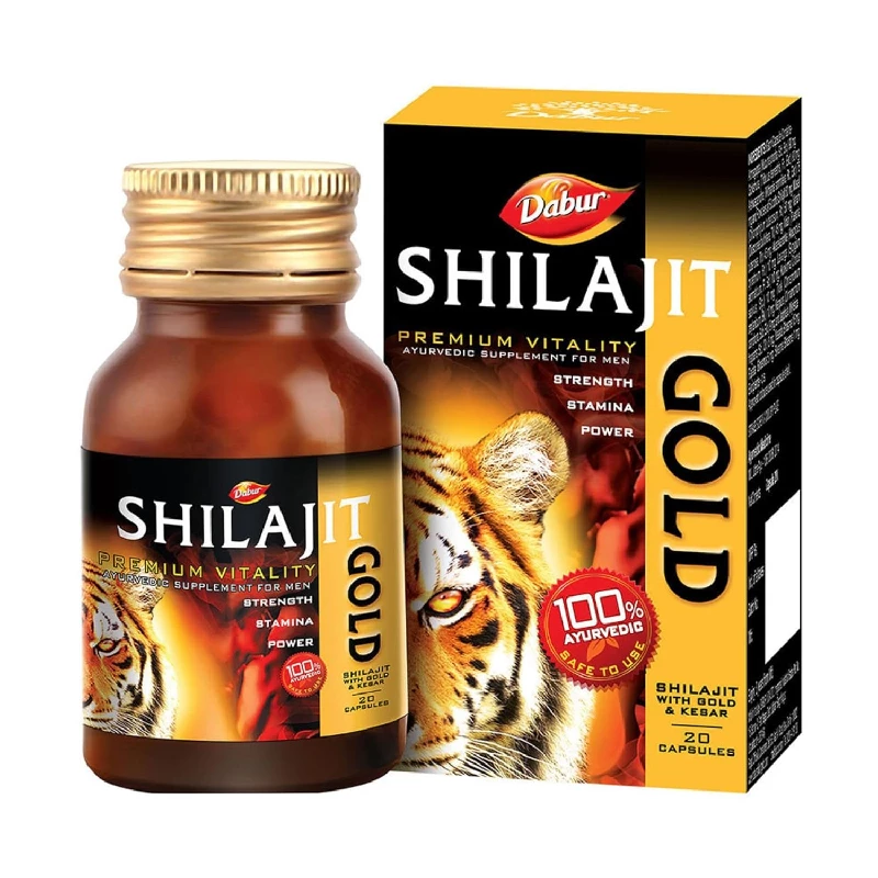 Dabur Shilajit Gold Capsule, 100 g-1.webp